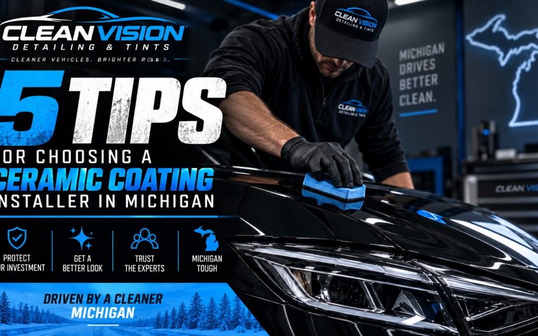 5 Tips for Choosing a Ceramic Coating Installer in Michigan